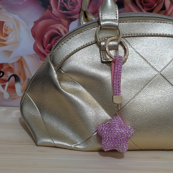 Rhinestone Bag Charm/Keychain - Picture 10 of 13